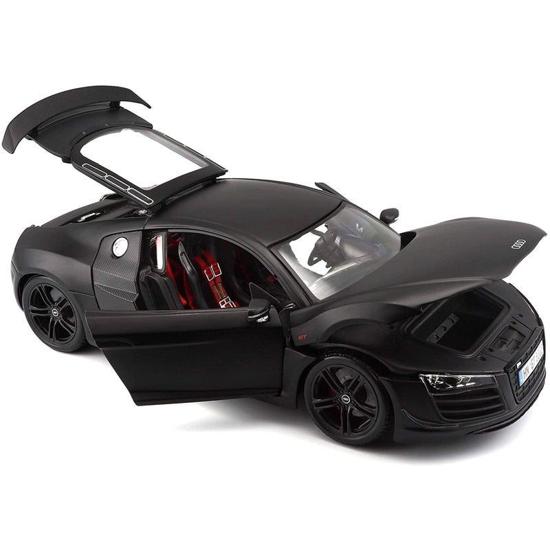 Maisto - Audi R8 GT 1/18 Diecast Model - Black - 31395 - Image 2