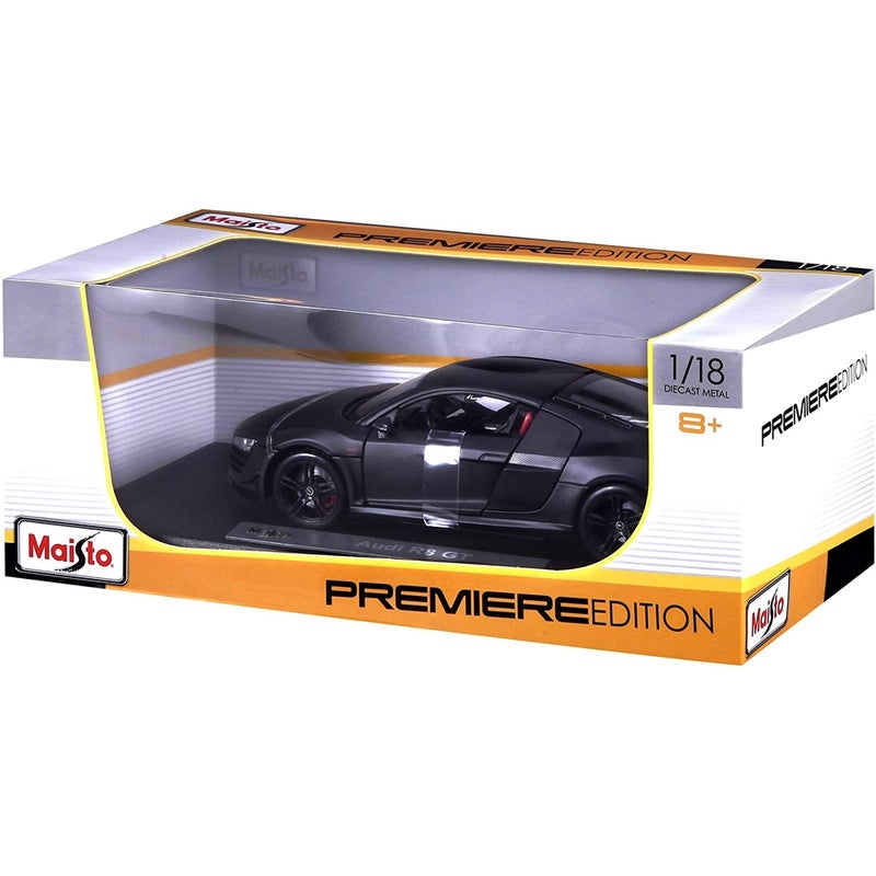 Maisto - Audi R8 GT 1/18 Diecast Model - Black - 31395 - Image 4