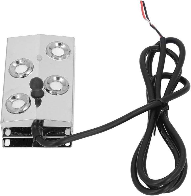 Ultrasonic Mist Maker 4 Heads 1 5m Cable IP67 Stainless Steel Fogger for Pond Hydroponics - Image 4