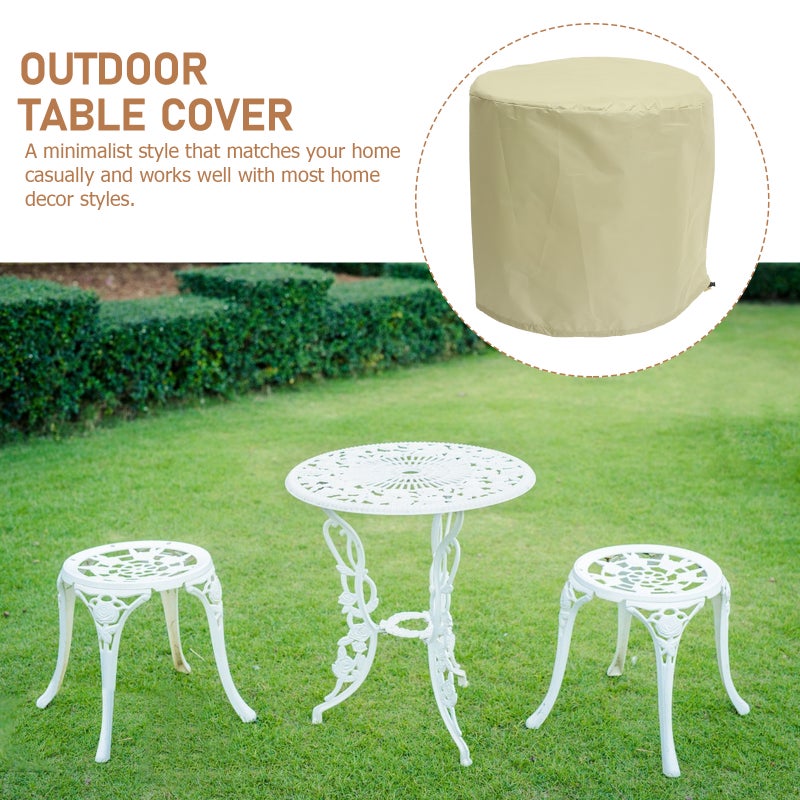 Outdoor Tea Table Cover Replacement Outdoor Table Cover for Home Dining Room - Image 5