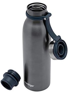 Contigo Matterhorn Autoseal Thermal Bottle 590 Ml Carry Loop For Easy On The Go Vacuum Bottle For Cold Or Hot Drinks Bpa Free Leakproof Tumbler Mussel  - Image 3