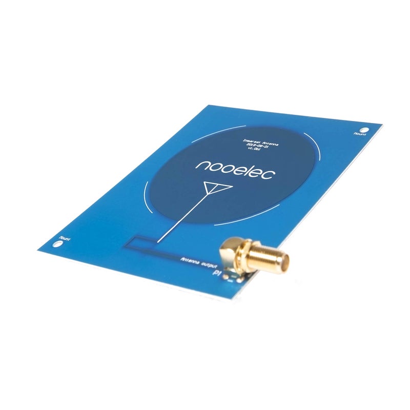 NooElec هوائي باتش إنمارسات - كسب عالي (3.5dBi) 1550MHz هوائي PCB مع موصل SMA لـ AERO - Image 1