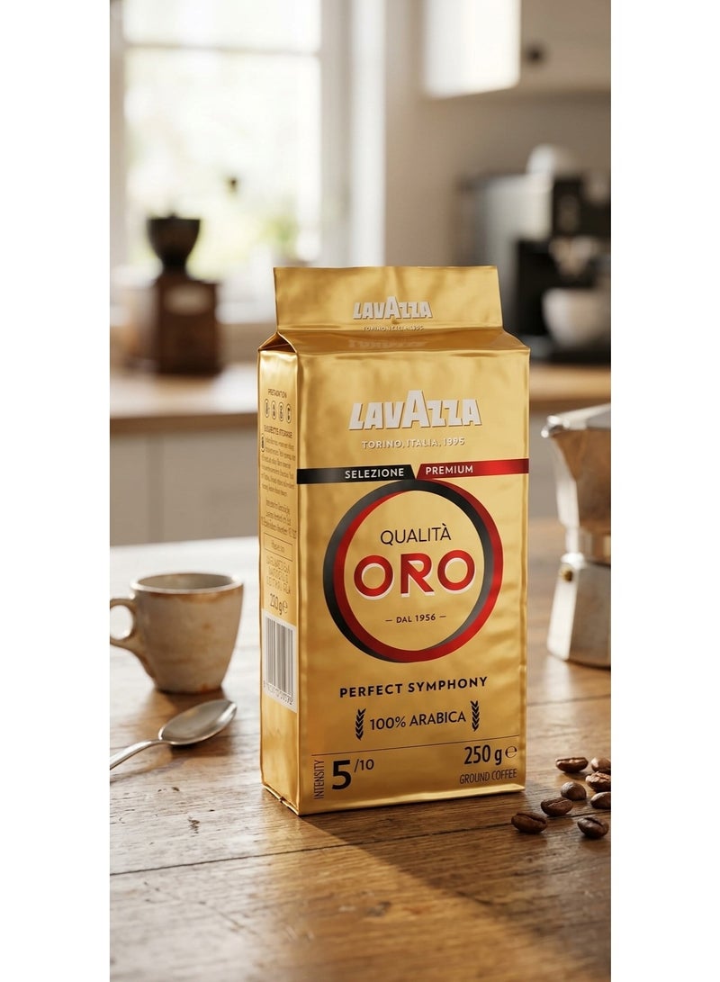 Lavazza Ground Coffee Qualita Oro - 250g - Image 2