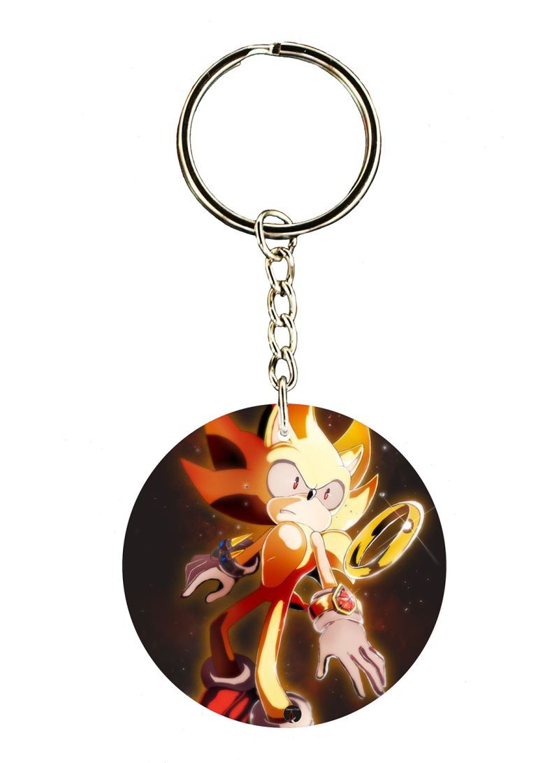 RKN Sonic Printed Keychain