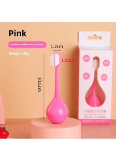 Kids Wobble Toothbrush Soft Bristles Pink