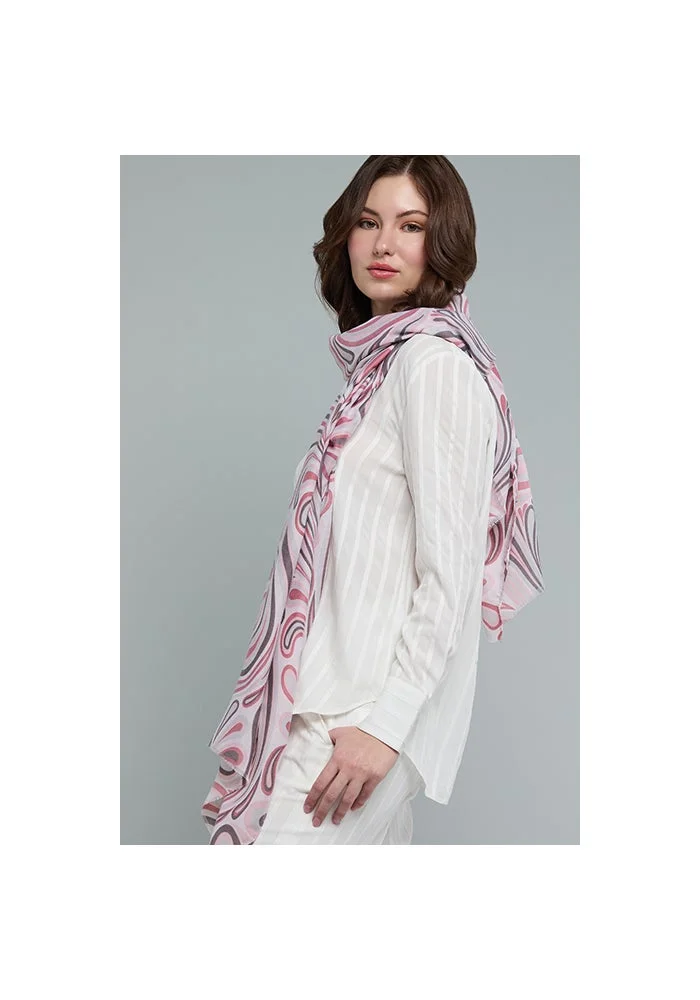 R&b  Patterned Scarf, 180X85cm for Women | Best Price UAE