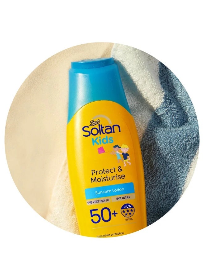 Soltan Kids Protect & Moisturise Suncare Lotion SPF 50+  [200ml] - Image 3