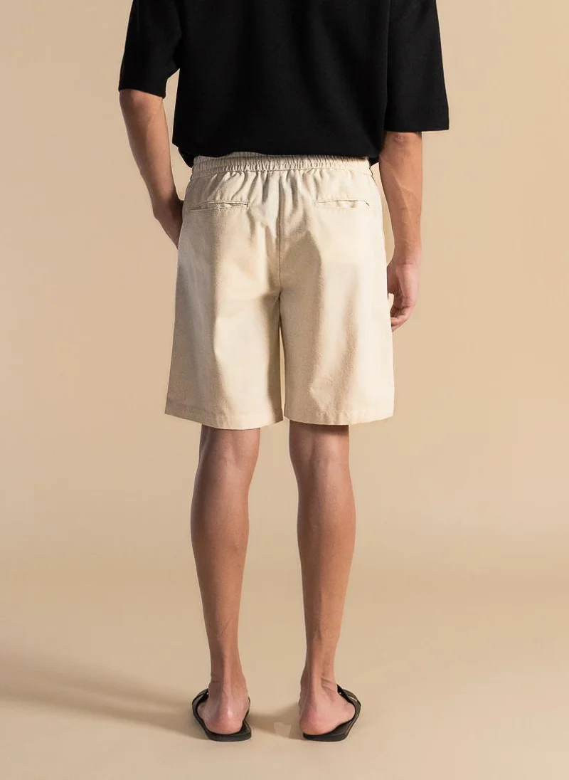 شايبس LINEN BLEND COMFORT SHORTS