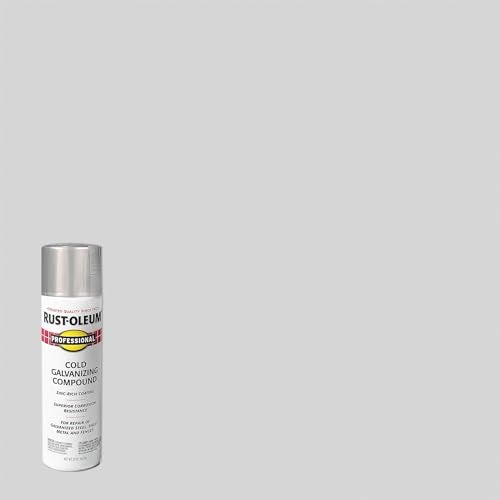 RUST-OLEUM 20 أونصة من رست-أوليوم 7585838 مركب جلفنة احترافي رمادي بارد بخاخ - Image 2
