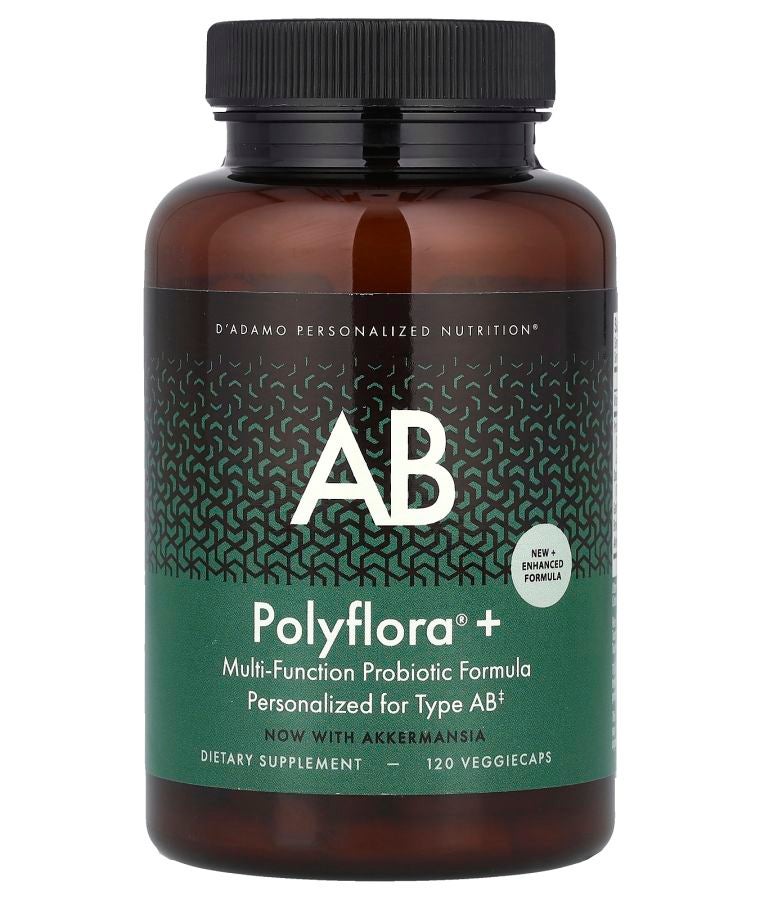 Polyflora®+ AB Multi-Function Probiotic Formula  120 VeggieCaps