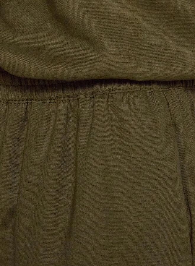 Splash FAV Wide Leg Textured Pants