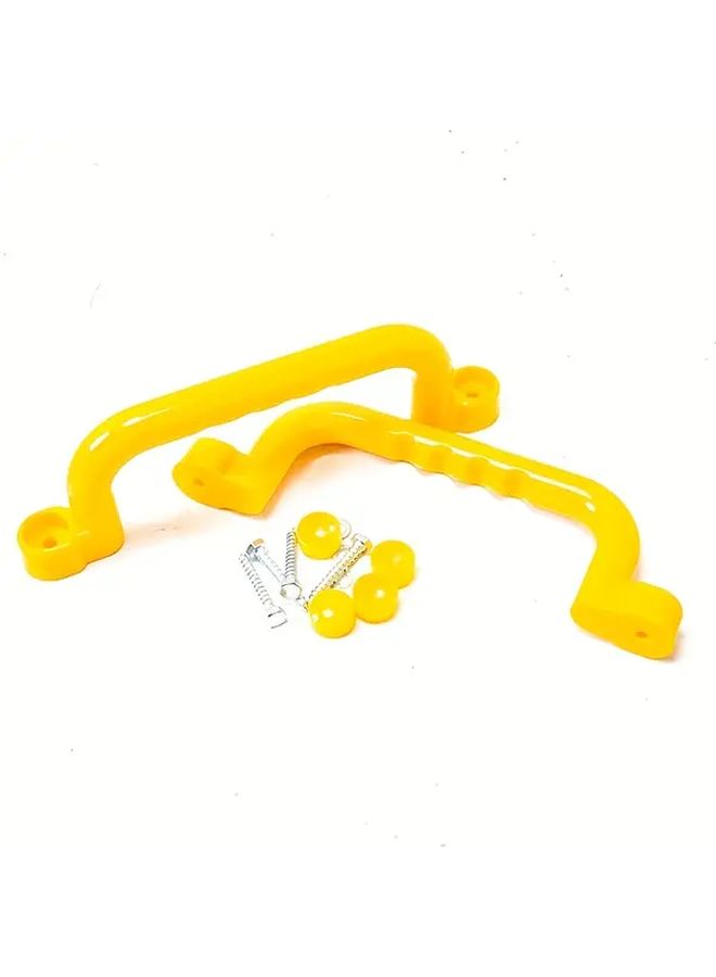 Blue Durable PE Plastic Playground Ladder Handles Smooth Grip Indoor Outdoor Swing Accessories - Image 4