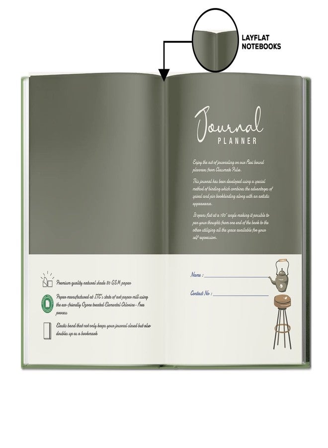 Classmate Pulse A5 Notebook | Flexi-Bound Hard Cover Notebook | 176 Pages | 80GSM Natural Shade Paper | Unruled | 8 Special Pages Inside |Ideal for Personal and Professional Use - Image 3