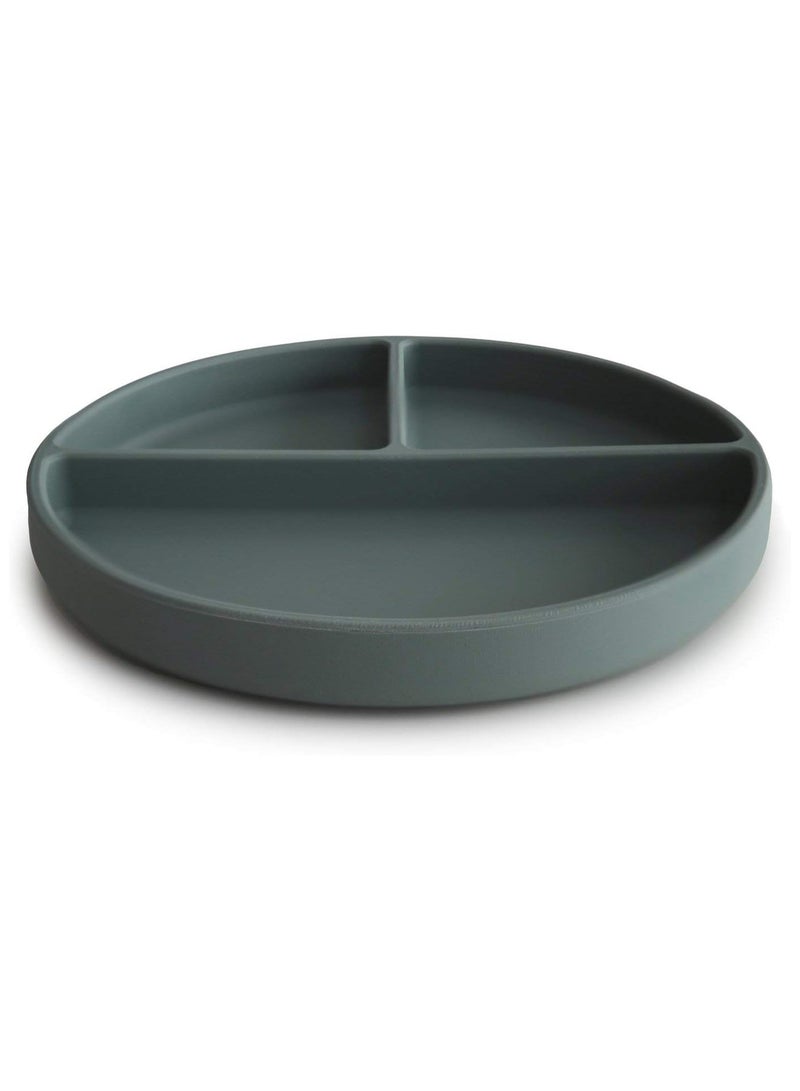 Oasisgalore Silicone Suction Plate | BPA-Free Non-Slip Design (Dried Thyme)  - Image 2