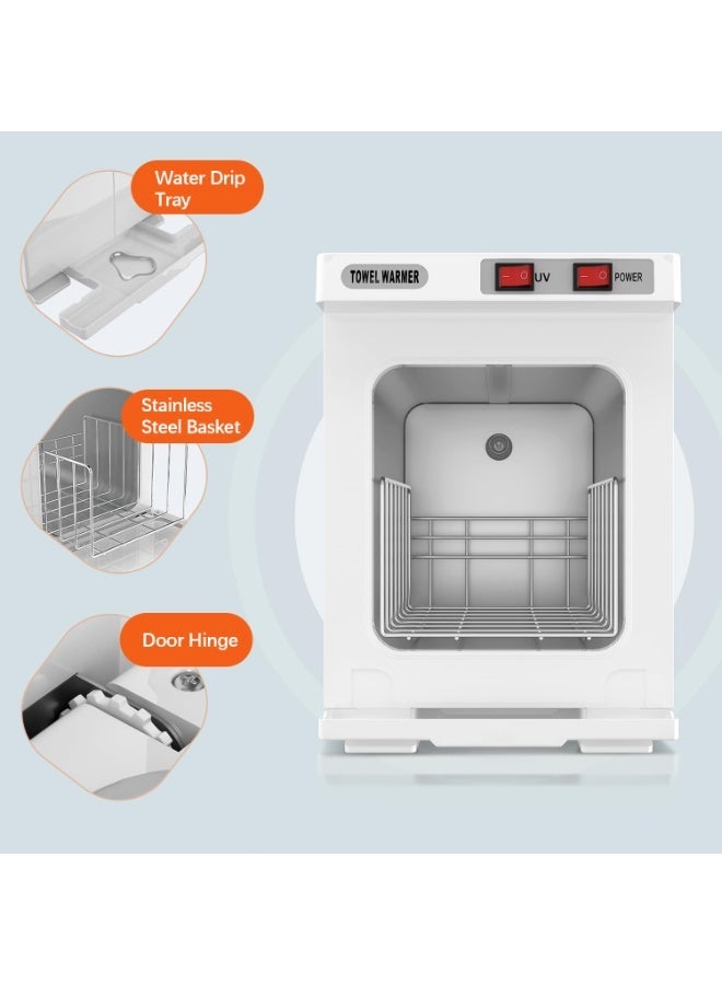 Hot Towel Warmer Cabinet,Spa Towel Cabinet 5L Professional Mini Towel Heater, 5L Hot Bath 2-in-1 Professional Mini Towel Warmer for Facial Spa - Image 4