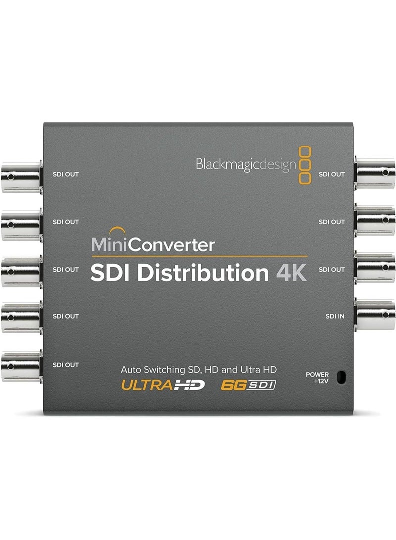 بلاك ماجيك ديزاين ميني كونفرتر توزيع SDI بدقة 4K (BM-CONVMSDIDA4K) - Image 1
