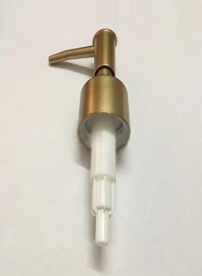 ccHuDE 3 Pcs Golden Plastic Soap Dispenser Pump Replacements Fitting 2.5cm Bottles Bathroom Hand Soap Pump Dispensers - Image 2