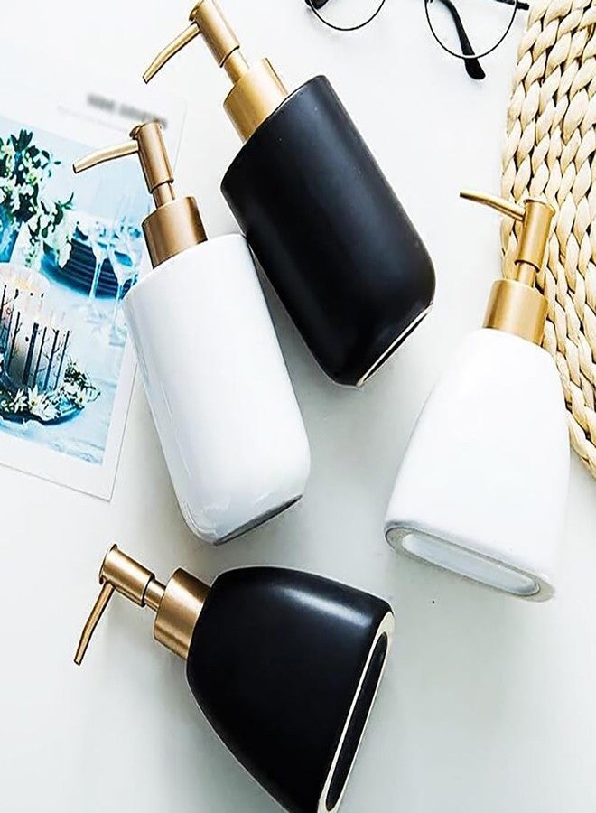 ccHuDE 3 Pcs Golden Plastic Soap Dispenser Pump Replacements Fitting 2.5cm Bottles Bathroom Hand Soap Pump Dispensers - Image 5