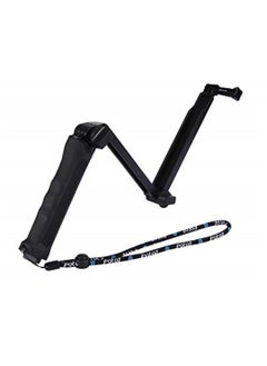 PULUZ 3 Way Multipurpose Grip Foldable Floating Lightweight Selfie Stick Extension Monopod with Tripod for GoPro HERO5  - Image 1