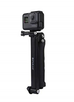 PULUZ 3 Way Multipurpose Grip Foldable Floating Lightweight Selfie Stick Extension Monopod with Tripod for GoPro HERO5  - Image 2