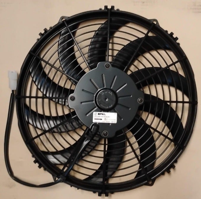 SPAL Fan 11x10 Inches Push S-Blade 24 Volt 280MM Diameter - Image 1