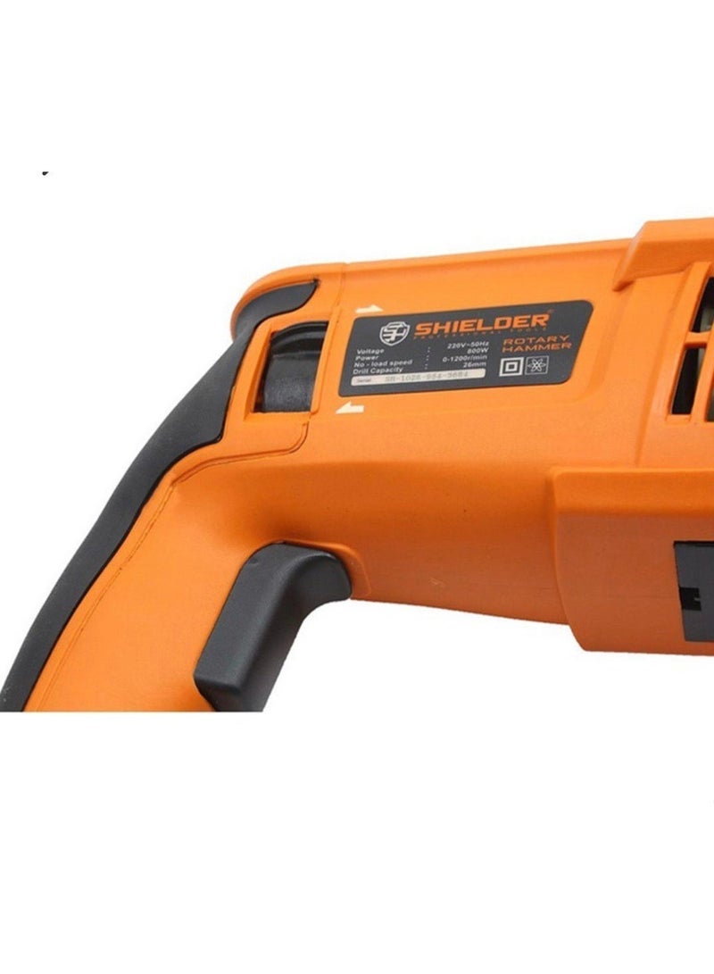 Shielder Rotary Hammer Drill Shielder SH-1026 26mm 800W SDS 3-Mode Chuck - Image 3