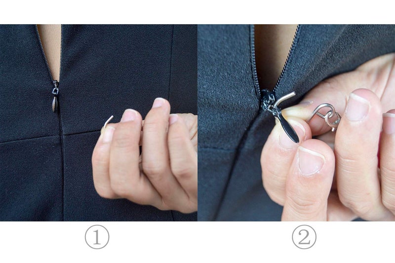 yeezo Dress Zipper Helper Zipper Puller Zipping Up Down Dress Yourself Zip Aid Tool (Multi Color) - Image 5