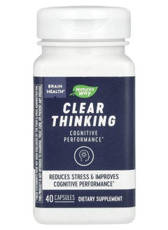 Brain Health Clear Thinking 40 Capsules