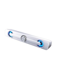 NIBEMINENT Bass Speaker Sound Box White  - Image 1
