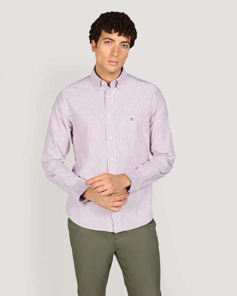 GANT Regular Classic Oxford Stripe Shirt
