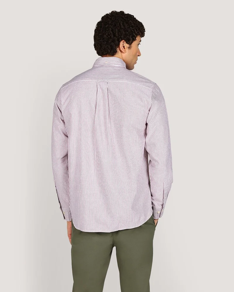 GANT  Regular Classic Oxford Stripe Shirt for Men | Best Price UAE