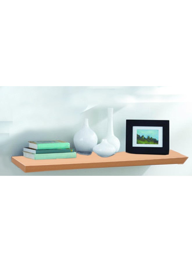 Feelings Feelings Wall Floating Shelves | Wall Mounted Shelf |Trophy Stand Shelf | For Bedroom, Living Room, Bathroom, Home Room Decor - 60X19 CM(Beige)  - Image 3