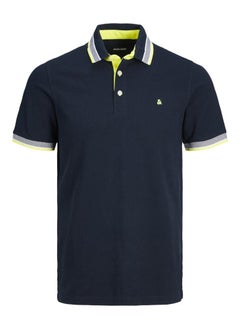 JACK & JONES Plus Size Logo Print Polo Shirt  - Image 5