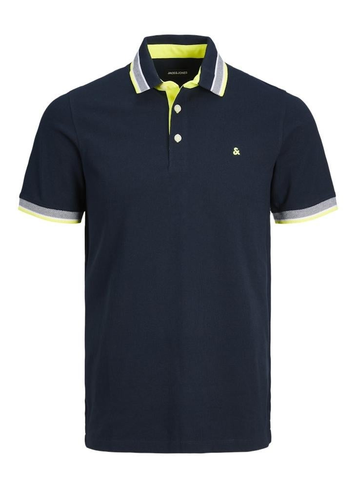 JACK & JONES Plus Size Logo Print Polo Shirt - Image 5