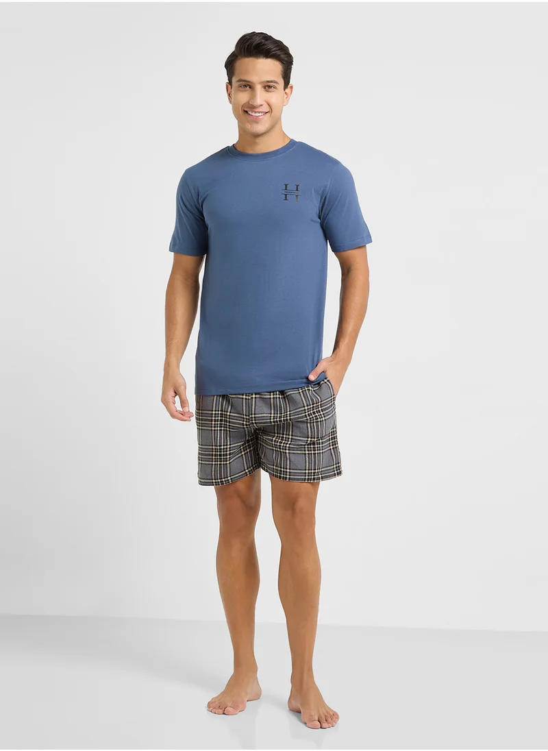 Seventy Five Nightwear T-Shirt & Shorts Sets