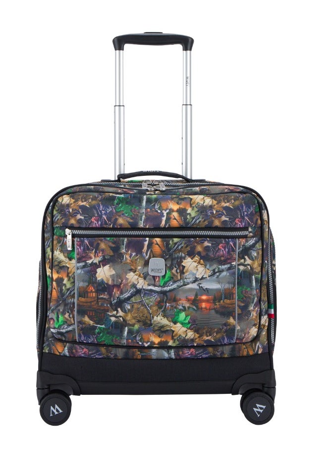 Wires - 3 Piece Kids School Trolley Bag laptop compartment 8 Wheels With Lunch bag & Pencil Case - Image 1