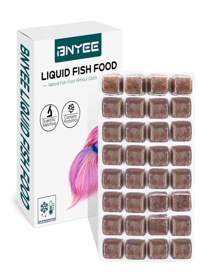 BNYEE Liquid Fish Food - Consisting of Non-Living Brine Shrimp Without Refrigeration for Fry/Larvae/Small, Corals, Jelly, Seahorses, and Other Aquarium Fish - Image 1