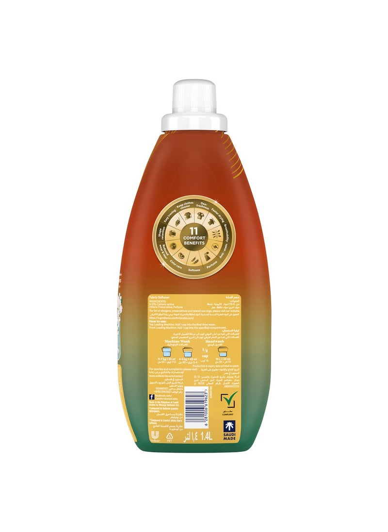 Comfort - Concentrate Fabric Softener Lily Musk And Caramel 1.4L - Image 1
