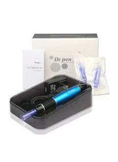Dr.pen Electric Auto Ultima A1 Face Massage Derma Pen Blue/Black 10cm  - Image 2