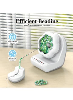 EVEREEN Electric Bead Spinner, Clay Bead Spinner for Jewelry Making, Hands-Free Beading Tool with Needle Thread for Waist Beads Bracelets Mud Bead Art Enthusiasts  - Image 2