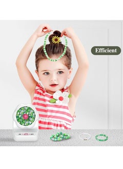 EVEREEN Electric Bead Spinner, Clay Bead Spinner for Jewelry Making, Hands-Free Beading Tool with Needle Thread for Waist Beads Bracelets Mud Bead Art Enthusiasts  - Image 4