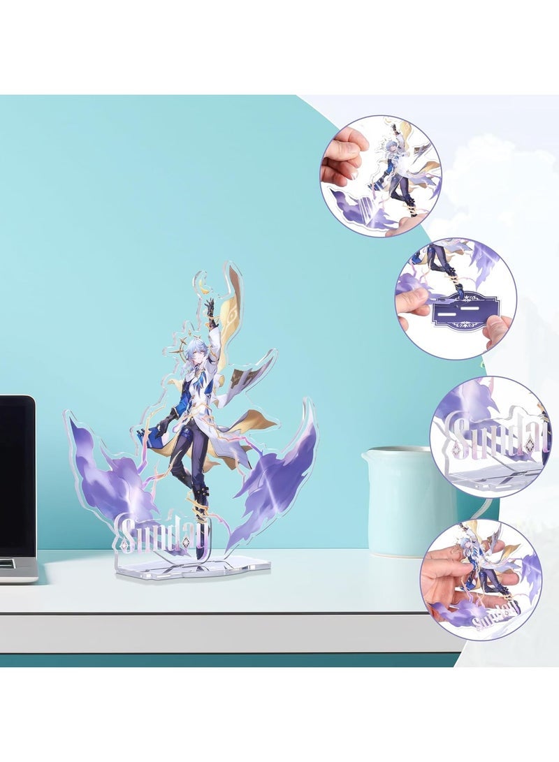 general Honkai Star Rail HD Character Display Stand, Premium Anime Acrylic Figure for Collectors - Image 3