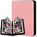 Zofly 30 Pack 9 Pocket Card Binder Premium Zip Trading Card Binder 540 Large Capacity SideLoading Card Storage Album PU Card Collection Binder for Gifts TCG MTG Baseball Football Sport Cards Pink - Image 3