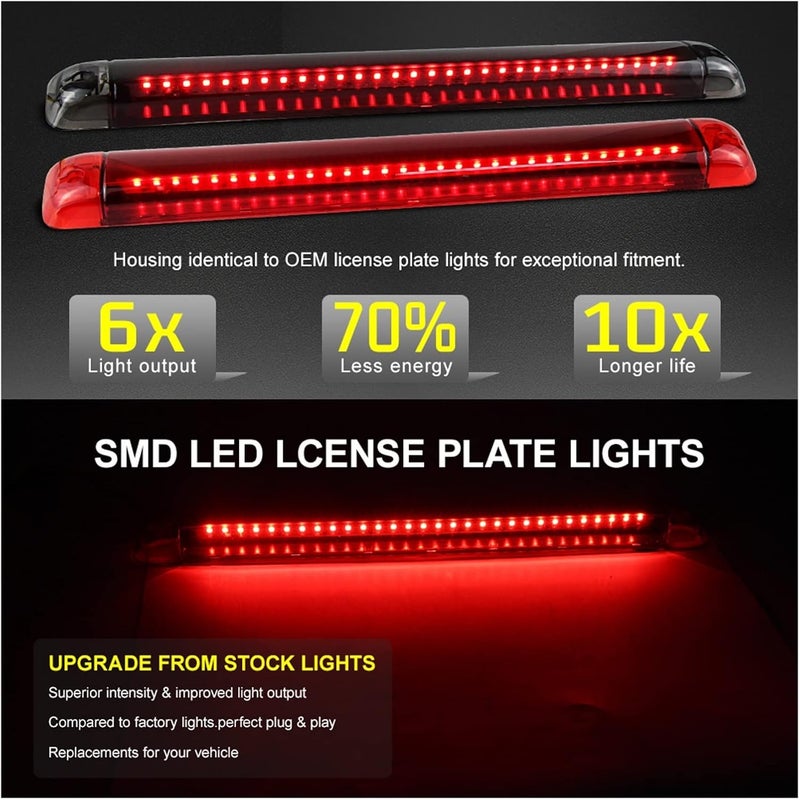 QASULER High Mount Third Brake Light for SUVs - Image 3