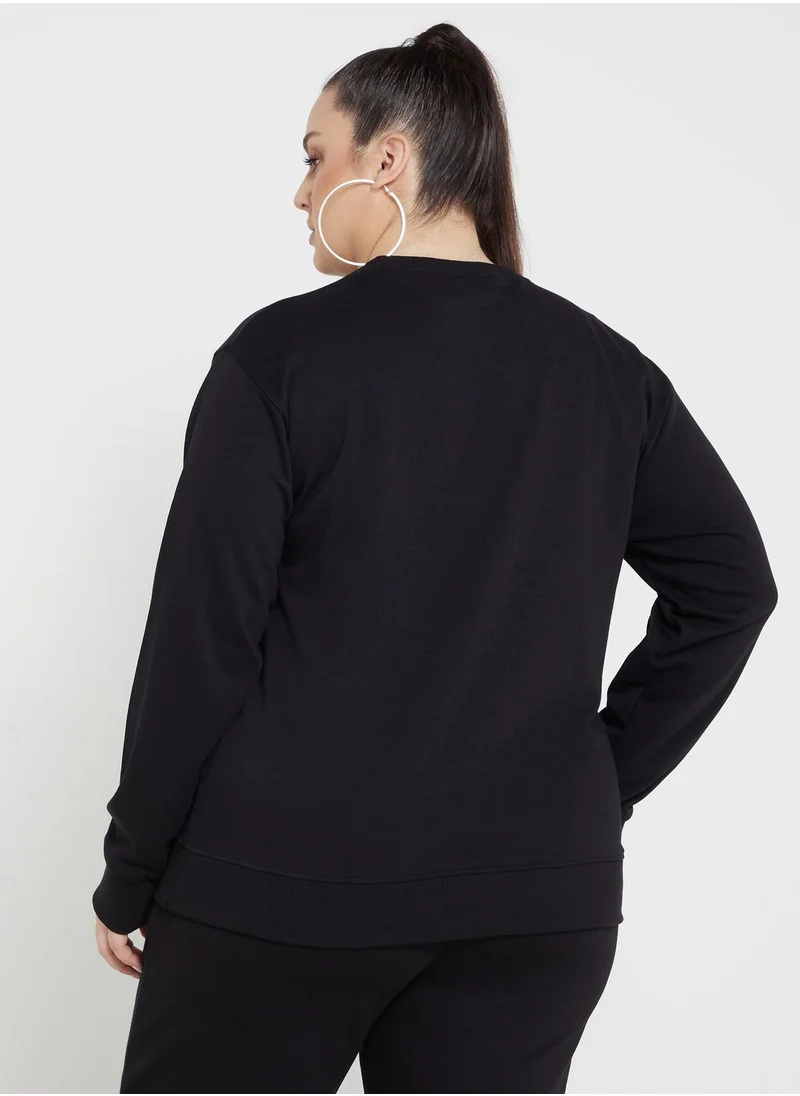 Ginger Plus Essential Crew Neck Sweatshirt