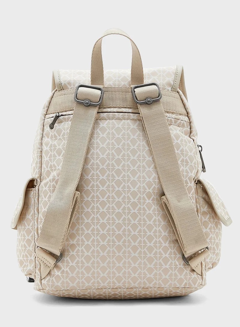 kipling Top Handle Backpack