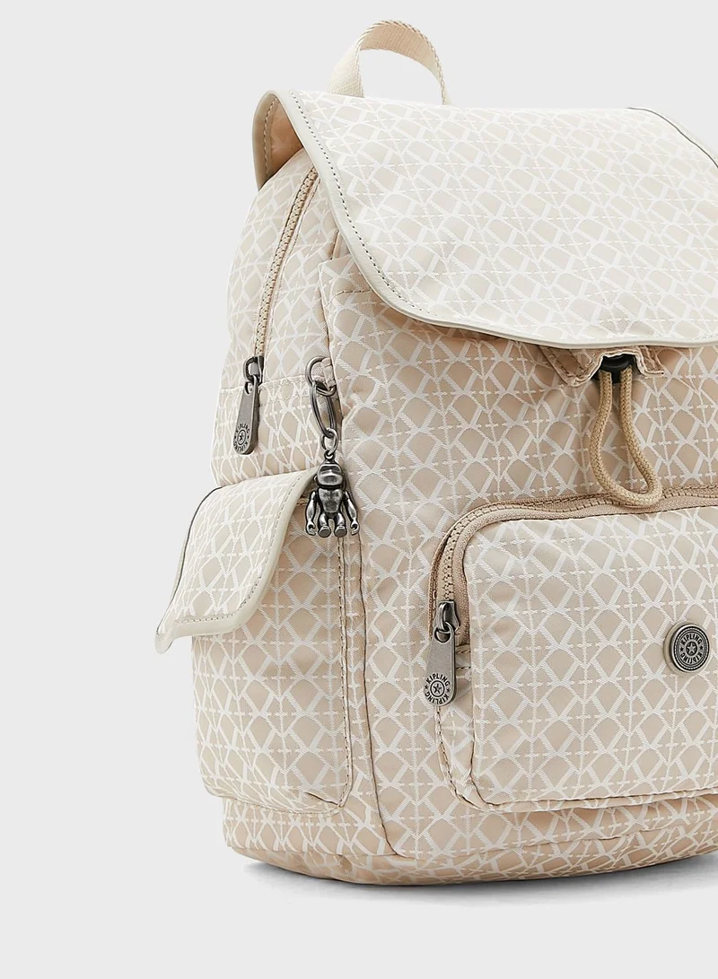 kipling Top Handle Backpack