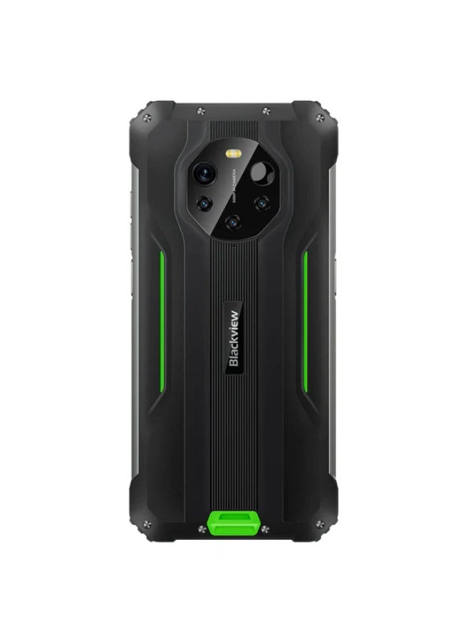 بلاكفيو هاتف بلاك فيو BL8800 برو 5G المتين مع كاميرا حرارية FLIR، شاشة 6.58 بوصة FHD+، بطارية 8380 مللي أمبير، 6GB+128GB (أخضر) - Image 3