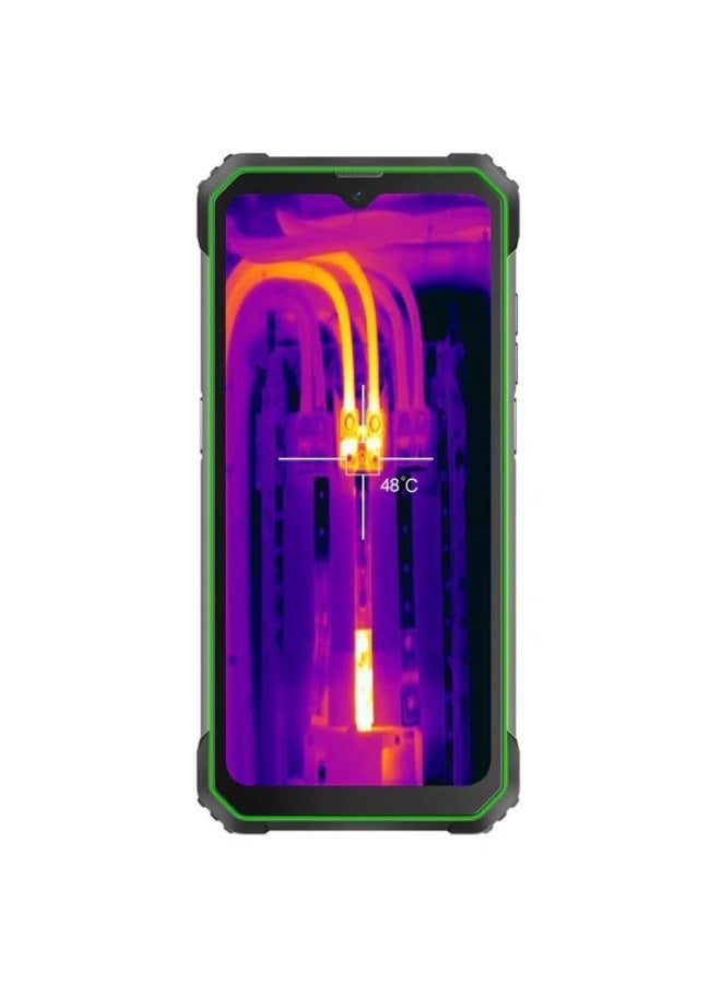 بلاكفيو هاتف بلاك فيو BL8800 برو 5G المتين مع كاميرا حرارية FLIR، شاشة 6.58 بوصة FHD+، بطارية 8380 مللي أمبير، 6GB+128GB (أخضر) - Image 2