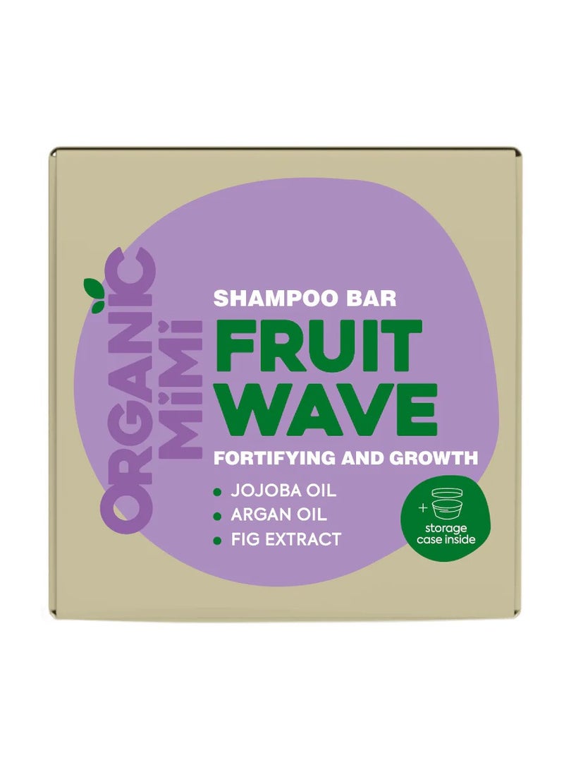 Organic Mimi Fortifying & Growth Fruit Wave Shampoo Bar 50g - Image 1